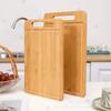 1PCS Kitchen Wood Chopping Boards for Meat Fruit and Vegetable Serving Board Double-sided Available Solid Wooden Cutting Board