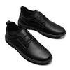 Suit Spring and Autumn Business Dress Casual Shoes British Style Black Leather Shoes Soft Sole