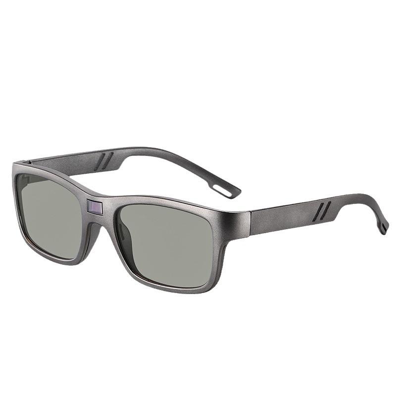 New. Second LCD smart color-changing polarized sunglasses driving driving multi-function sunglasses