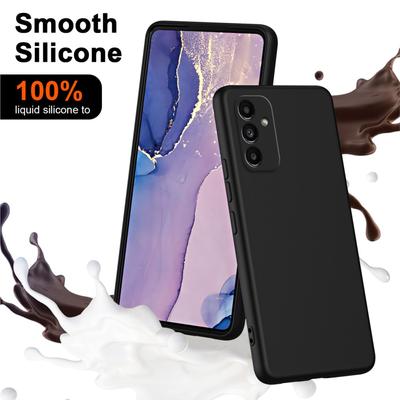 Luxury Liquid Silicone Case For Samsung Galaxy A14 5G Built In Flannel Armor Shockproof Soft Phone Cover SamsungA14 GalaxyA14