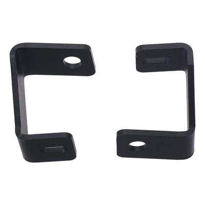 1 Pair Replacement Black Hood Light Mount Brackets Aluminum Work Light Light Bar Mounts For F150 Raptor 2017-2024