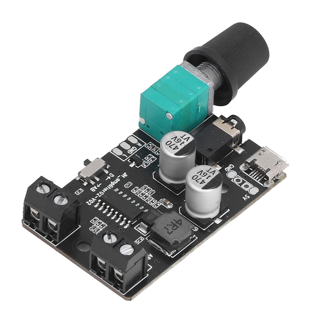 Mini Amplifier Board Stereo Output 2 Working Mode Sound Power Amp Module for Store Theater Speaker
