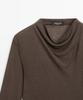 Masimodutti Funnel Neck T-Shirt
