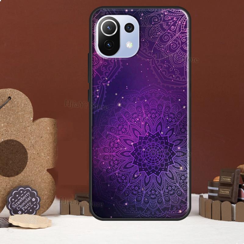 

Mandala Chakra Yoga Funda For POCO F5 X3 X4 X5 Pro F4 GT C40 F3 Case For Xiaomi 11T 12T Pro 12 X 13 Lite Cover POCO F4
