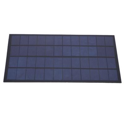 12V 7W Epoxy Solar Panel Charger Battery High Conversion Rate for Lawn Light Flashlights Toys
