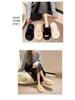 Large Cross-Fur Women's Slippers - Thick, Flat-Bottomed, Warm & Stylish for Spring, Autumn, Winter