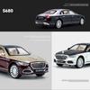 1:24 Modelů aut Mercedes Benz Maybach GLS600 z lehkých slitin Diecast Hračka Auto Simulace Zvuku & Světla Vozidla Hračky Model Dárky Pro Děti