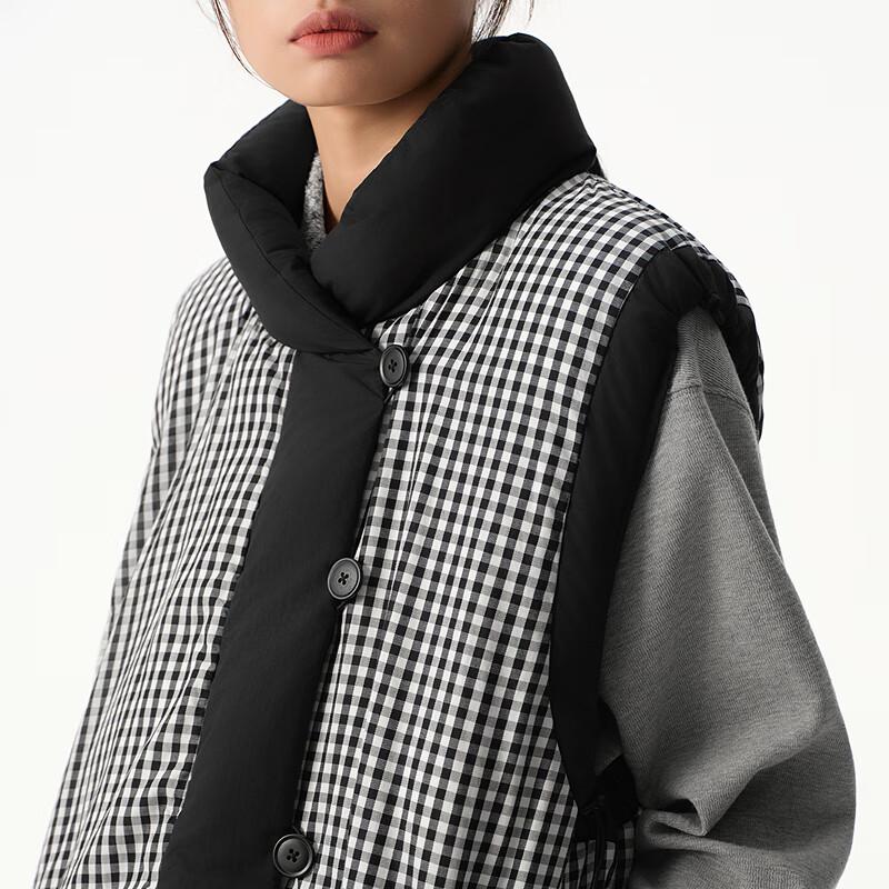 Broadcast Women's Reversible Stand Collar Down Vest