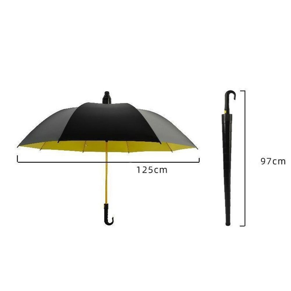 Lightweight Sun Rain Parasol Large Reinforced 8-Bone Automatic Umbrella Wind-resistant with Waterproof Sleeve