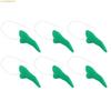 K1AE 6Pcs Realistic Plastic Witch Nose Witch Costumes Accessory For Adults Kids Theatrical Halloween And Festival Celebration