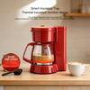 Electric Drip Coffee Maker: Compact, Automatic, Keep-Warm Portable Espresso Machine for Home Use