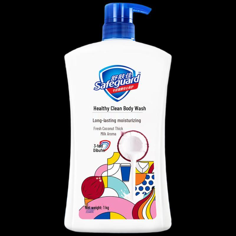 Safeguard Raw Coconut Milk Shower Gel