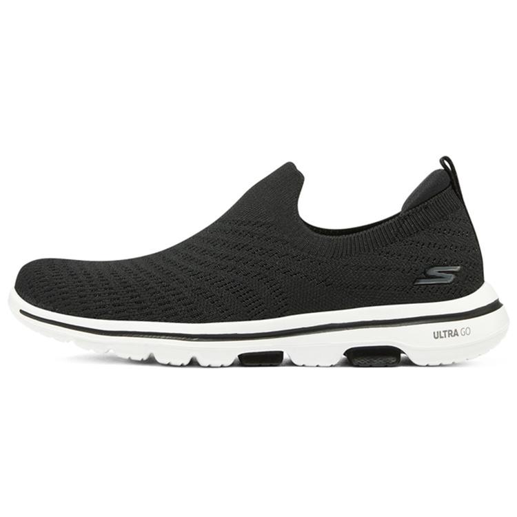 (WMNS) Skechers Go walk 5 Black White Women s 124250-BKW EU 36