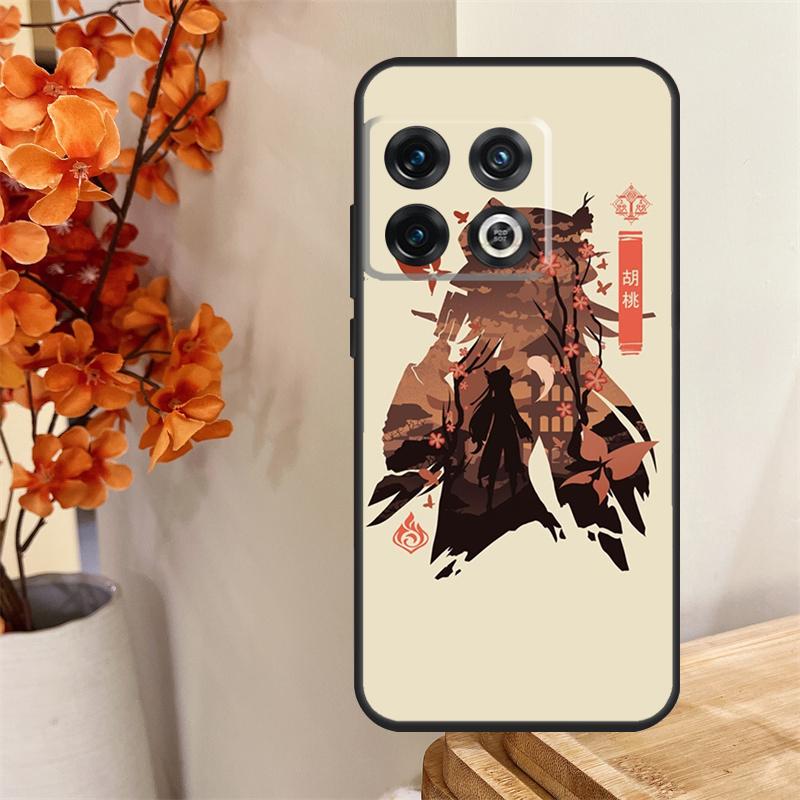 Genshin Impact Hu Tao Case For OnePlus 11 8 9 10 Pro 8T 9R 9RT 10T Cover For OnePlus Nord 3 2T CE 2 Lite N10 N20