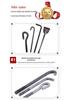 Hot-Dip Galvanized 9 & 7-Shaped Welded Anchor Bolts In Stock