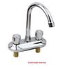 Junshi Hot & Cold Dual-Handle Basin Faucet