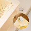 Suction Cup Press Sink Drainer Basket Automatic Dumping Strainer Basket Hanging Faucet Sponge Storage Rack