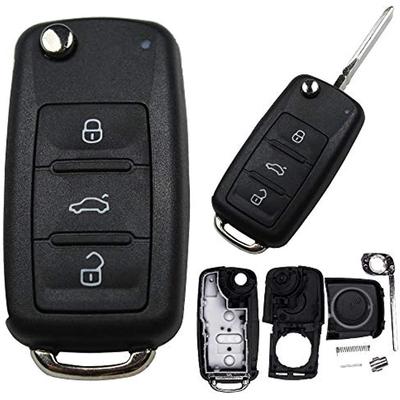 Car Remote Control Housing Modern Blank Haa Replacement Flip Key Suitable For Vw Seat