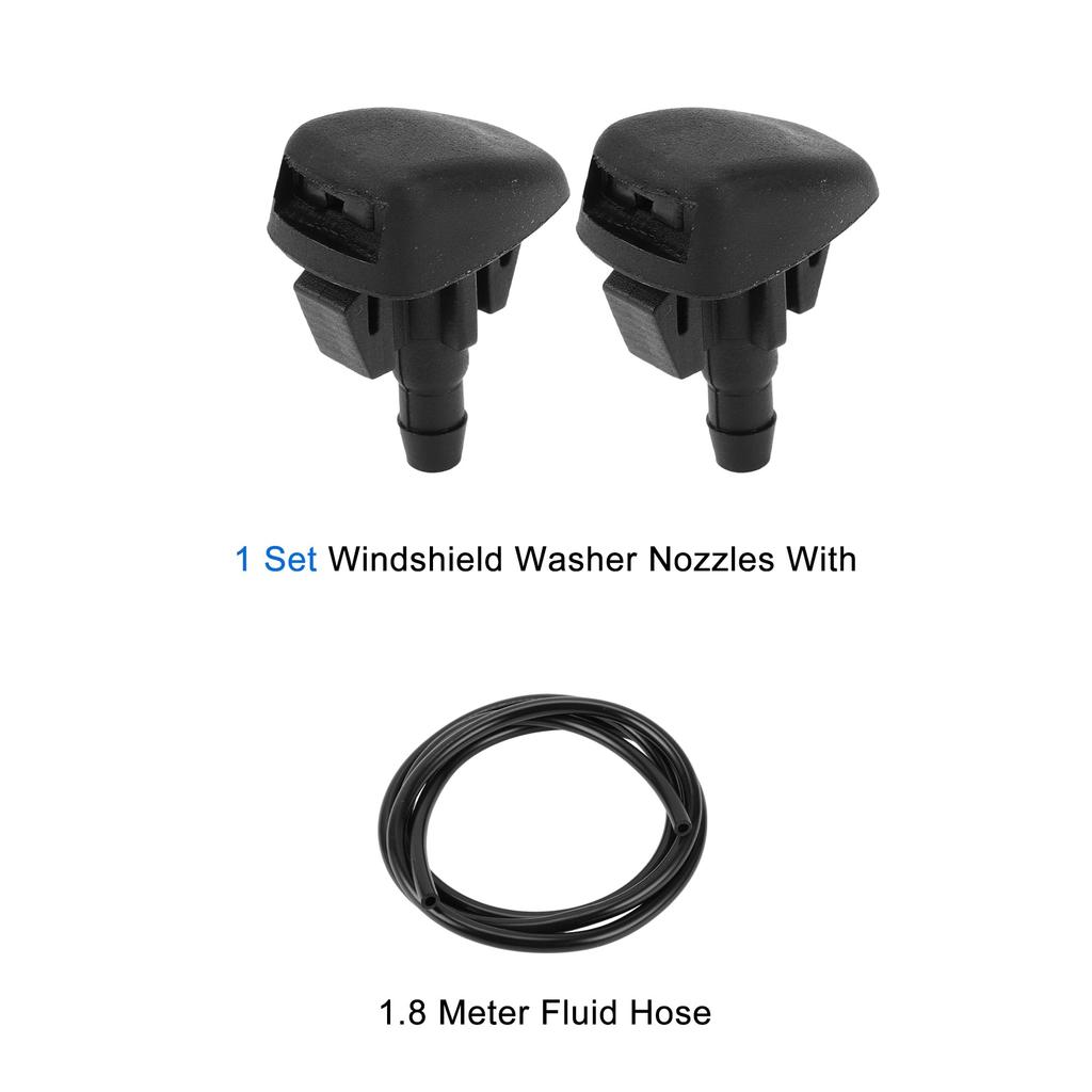 INFINAUTO Front Window Wiper Nozzle Front Window Nozzle Wiper Wiper Jet