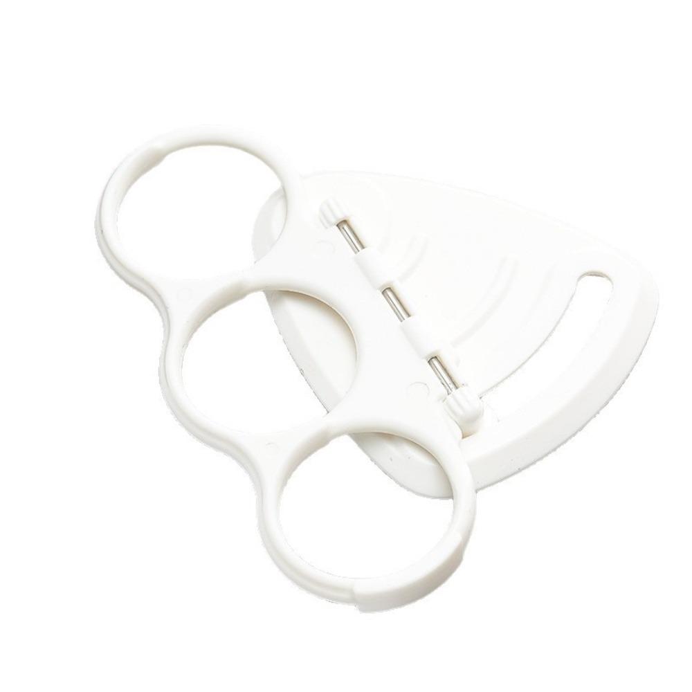 

New Finger Hole Phone Ring Buckle Foldable Movable Mobile Phone Holder Stable White Phone Accessories Adults