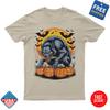 Scary Werewolf Halloween Moon Pumpkin Spooky Bats Horror T-Shirt Unisex Inspired Unisex T-Shirt