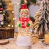 Christmas Decorations Snowman Old Man Crystal Ball Music Box Christmas Crystal Wind Lamp Christmas Gift Candle