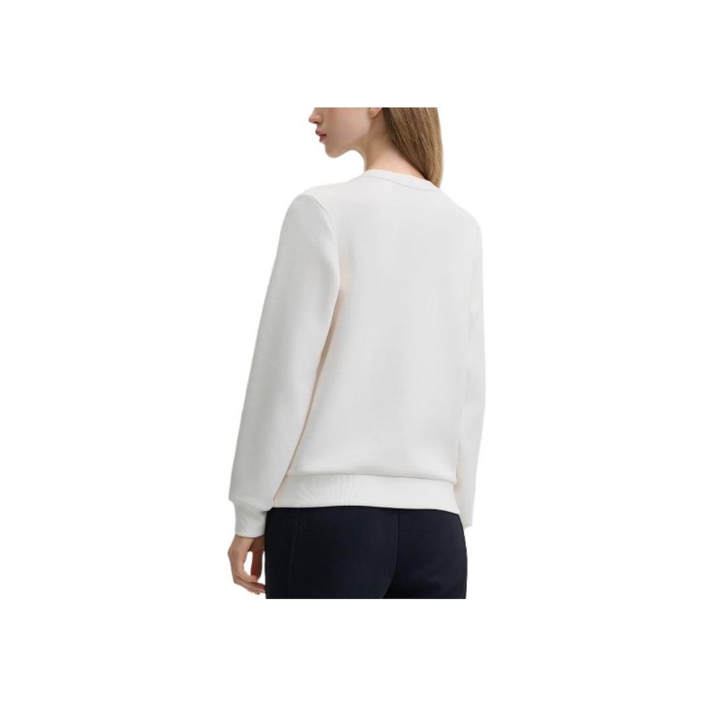New FILA X LUSUO Sweatshirt Women's Oat Beige F11W448210F-BG