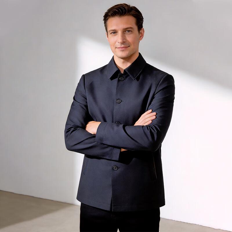 ROMON Men s Business Casual Spring Autumn Jacket 4XL