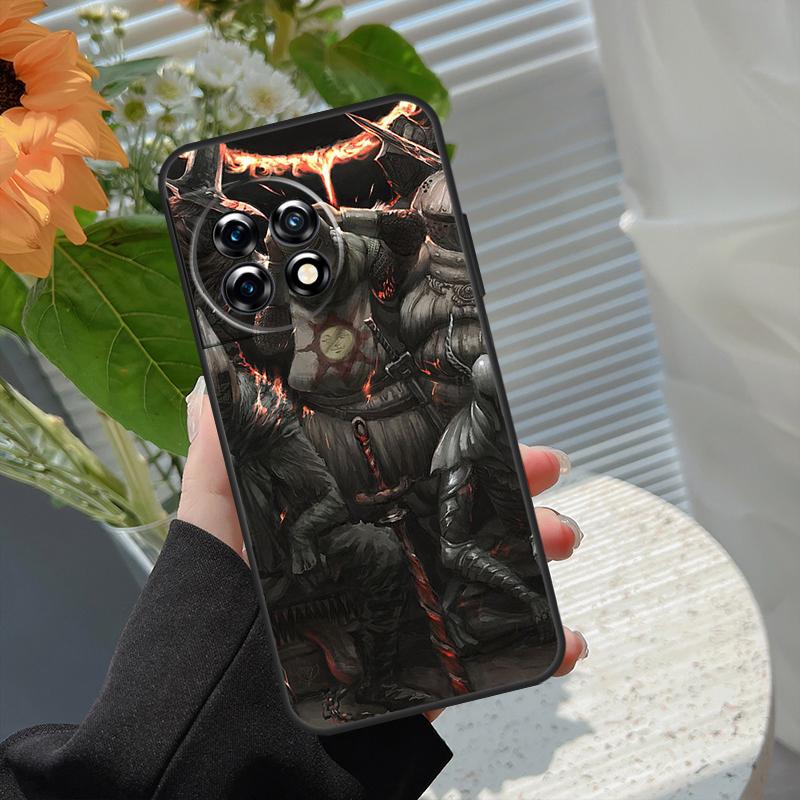 Praise the Sun Dark Souls Case For OnePlus 15 15R 12 12R 13T 13R 13 11 10 10R 10T 8T Nord 5 CE 2 3 4 Lite N20 N30 Cover