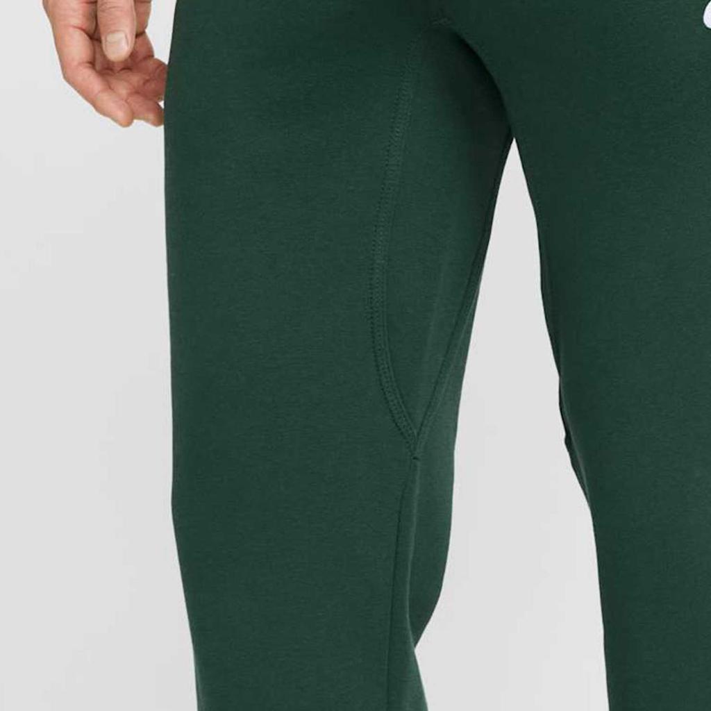 Nike Sportswear Club FLEECE Brand Logo Comfortable Soft Fleece Lined Knitted Sweatpants Men's Green 623455-323