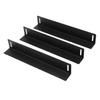 3Pcs Black Rear Trunk Organizer Carbon Steel Car Trunk Panel Car Trunk Divider  Car Trunk Organizing