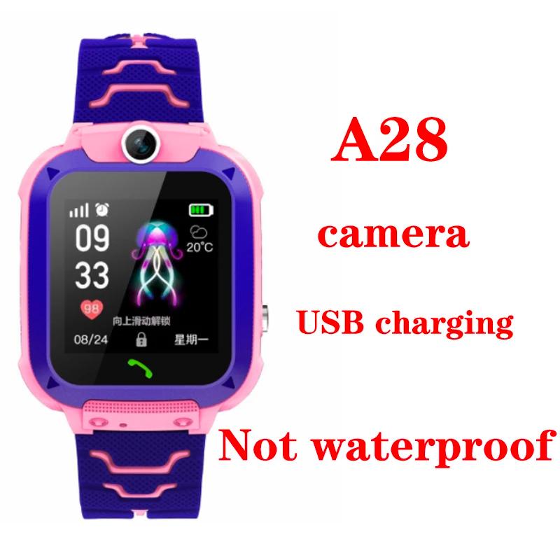 

2025 New Kids Smart Watch SOS Call Camera Positioning Two Way Call Voice Chat Waterproof IP67 Children Smartwatch Clock Gift