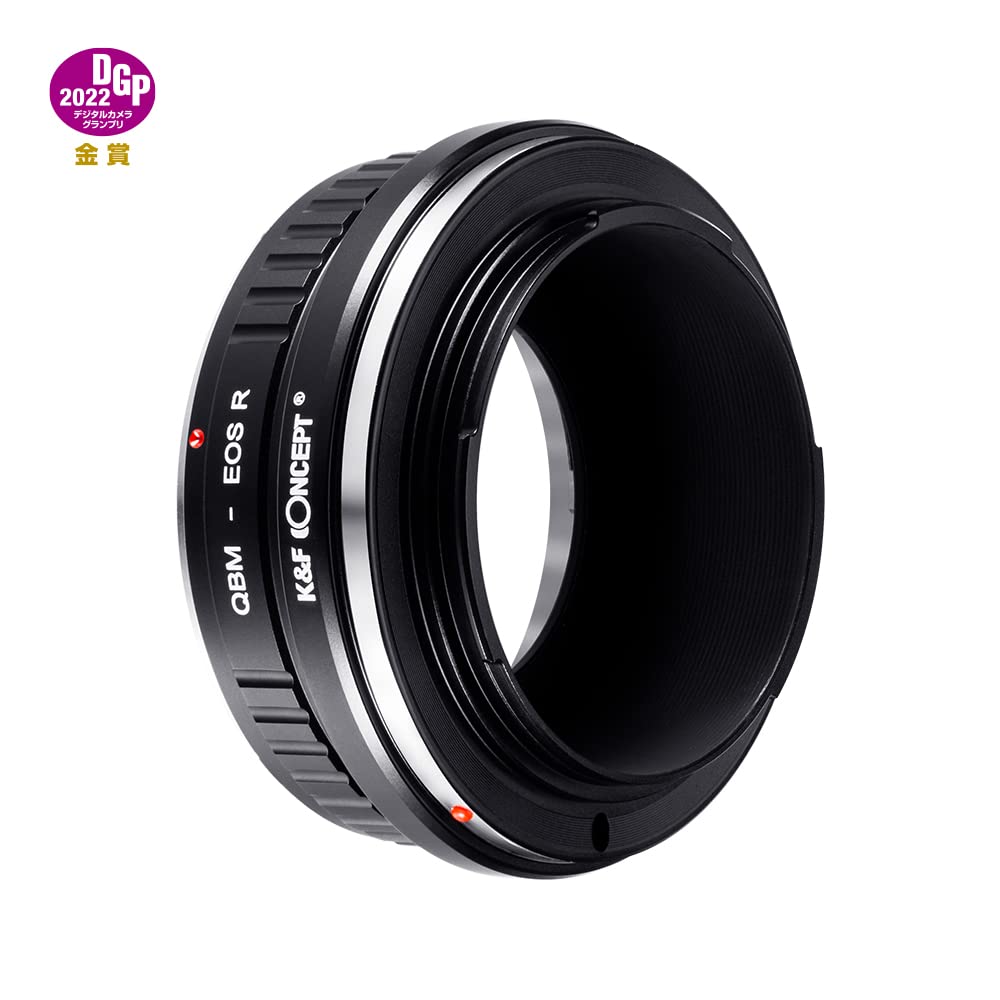 Concept R Lens Mount Adapter for Manual Focus Rollei Mount Lenses To Canon RF Available At the Direct K&F QBM-EOS Mount. Manufacturer's Store.