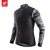 Nuckily Men's Fleece Cycling Suit - Long Sleeve Winter Set for Warmth and Cold Protection