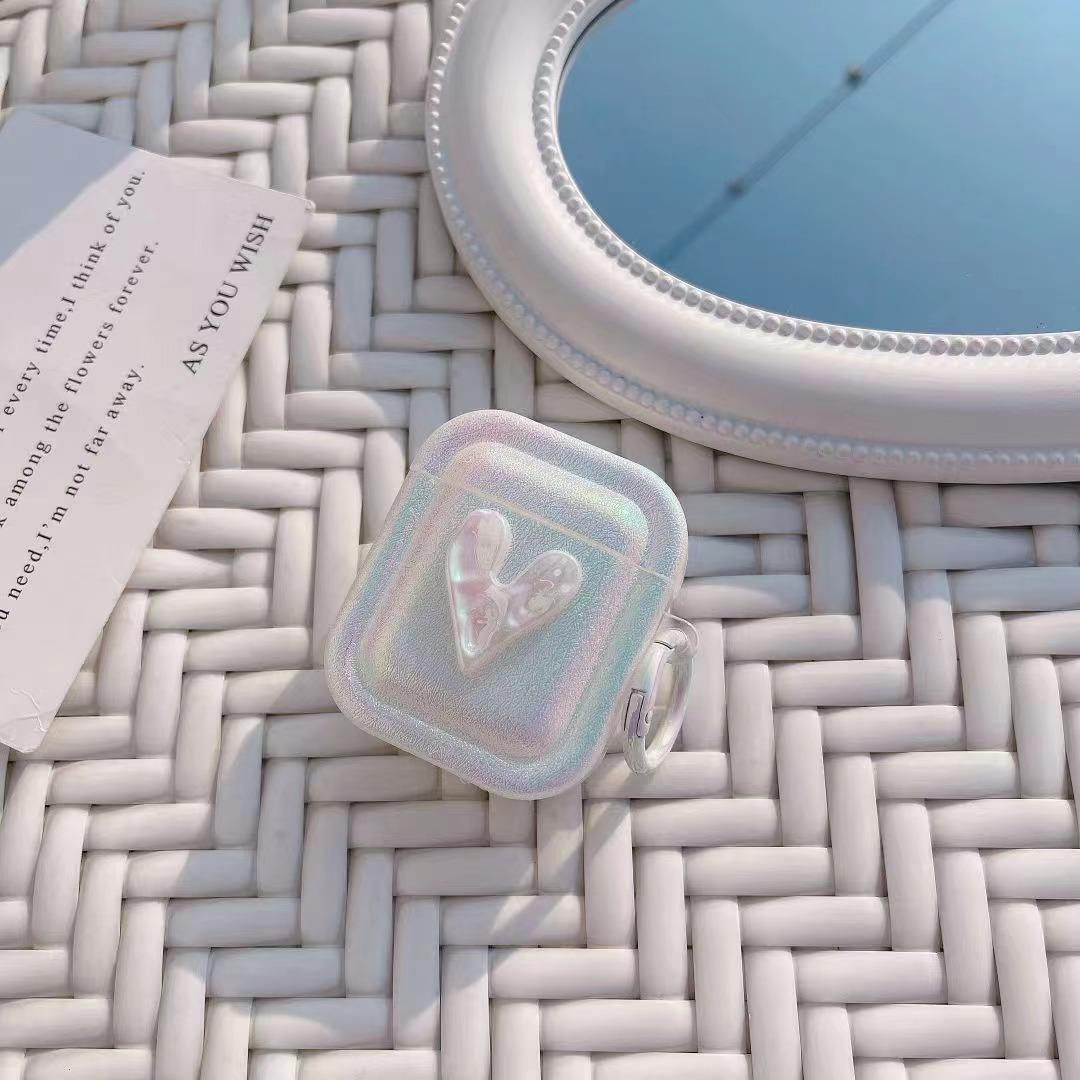 

Мягкий чехол Irregular Love для AirPods 1 2 3rd New Bluetooth-наушники для AirPods Pro Зарядная коробка Сумка Airpods Pro2