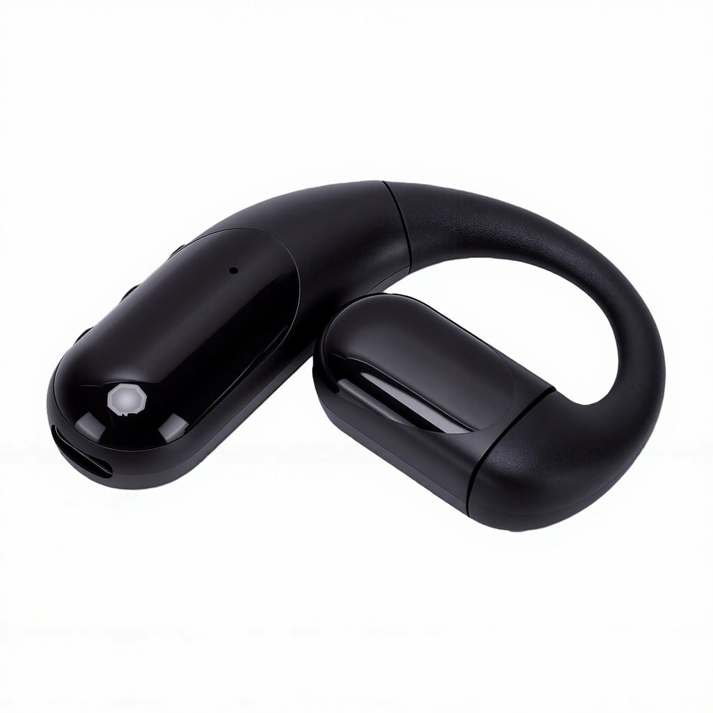 Bluetooth Open Wireless Headphone Digital Display Rotatable Comfortable Bluetooth 6.0 Single Ear Bluetooth Headset