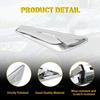 Pair For BMW X3 X4 F25 F26 Chrome Front Side Fender Finisher Trim Right & Left