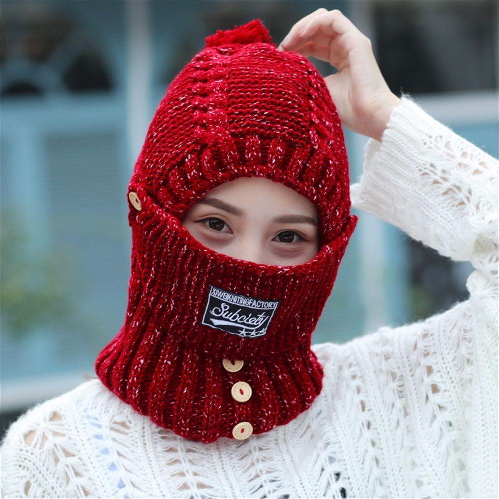 Buy Girls Windproof Collar Face 