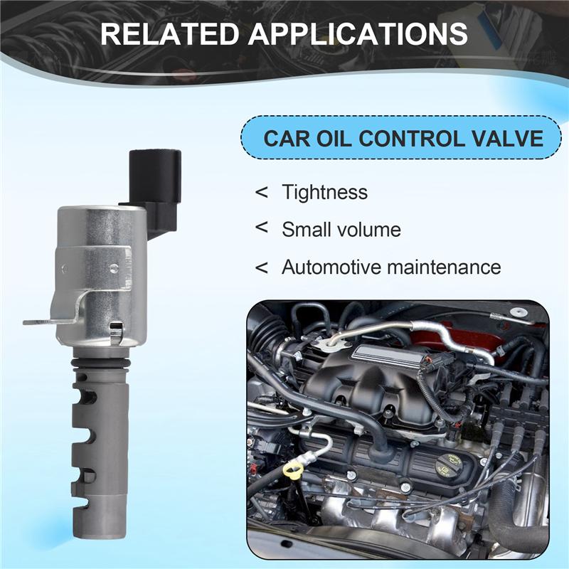 Wytrzymały-Samochodowy zawór sterujący olejem wałka rozrządu zawór elektromagnetyczny VVT 4884695AB 4884695AA Do Chrysler 200 Dodge Avenger Jeep Patriot