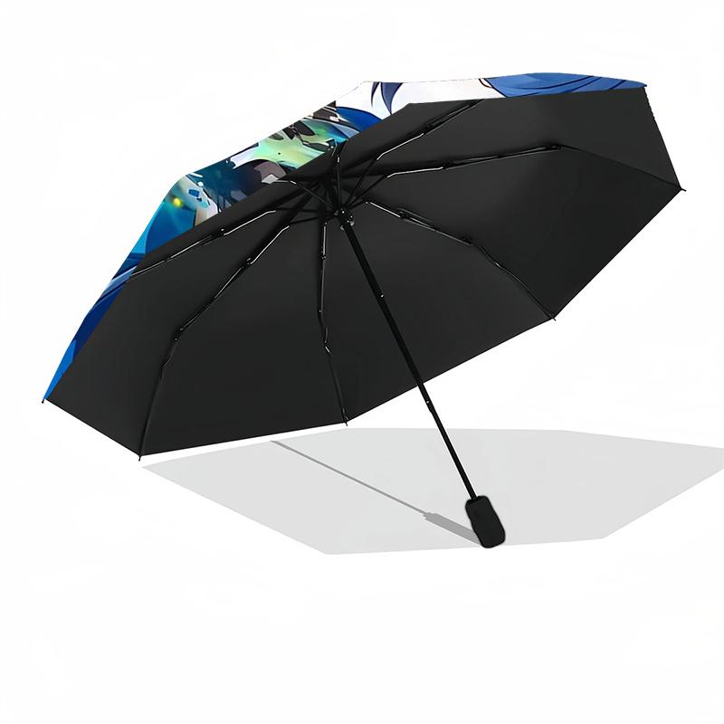 1pc Genshin Impact Wanderer2 Umbrella, Sun Protection, And UV Shielding. It Has Eight Sturdy Ribs for Outdoor Use And Perfect Gift