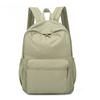 Schoolbag men's and women's casual multi-purpose lightweight large-capacity versatile backpack nylon cloth student class schoolbag commute travel