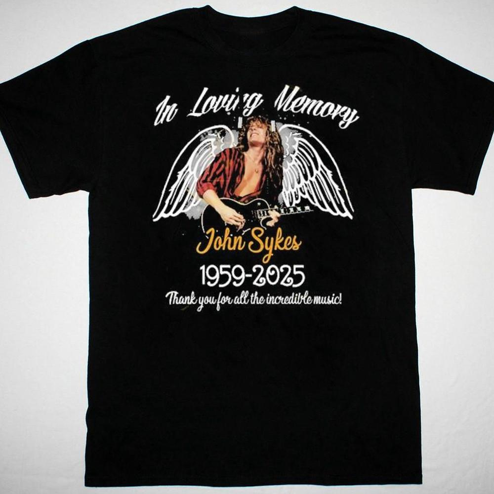 John Sykes Thank you for the memory black T-shirt Unisex All sizes JJ5111