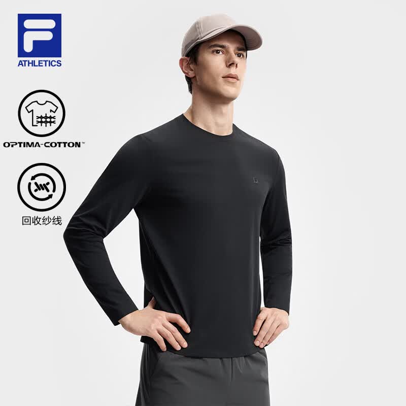 FILA Men s Autumn Knit Long Sleeve T-Shirt XL
