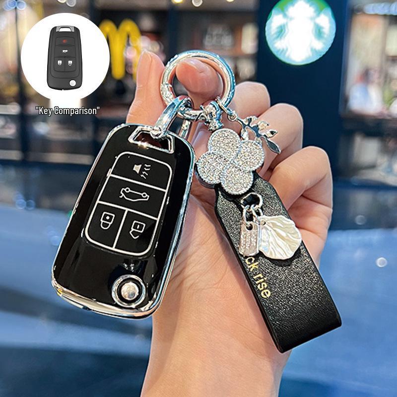 Women's Key Case for Buick Excelle, Verano, Regal, LaCrosse, Envision, and Encore