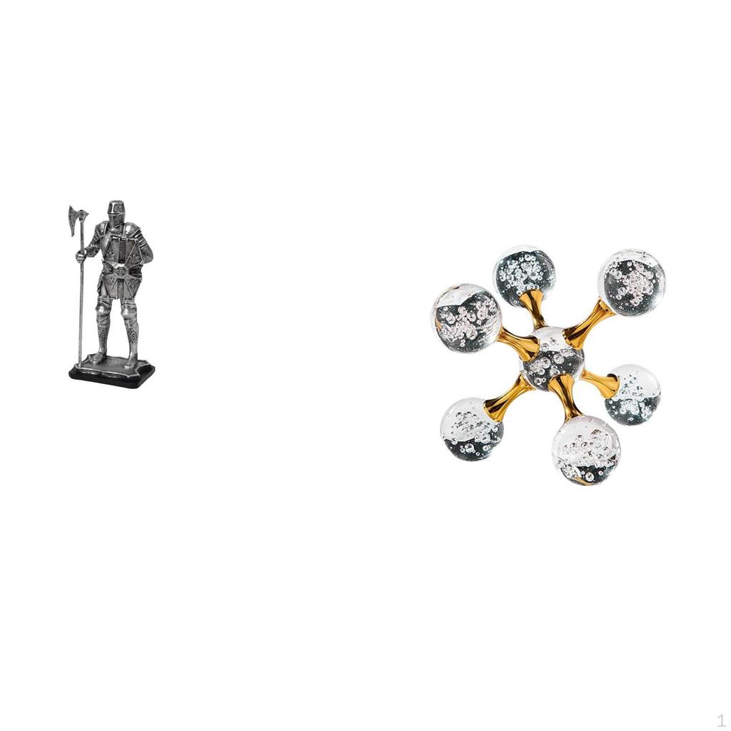 Sphere Decorative Tabletop Statue Ornament for Entryway Fireplace Bedroom Desk Office Shelf Living