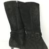 Gucci Long Boots Size 36.5C (Approx. 22.523.0cm) Black Suede(USED)