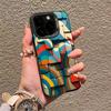 Geometric Pattern Phone Cases for iPhone 17promax 16 Pro 15 Pro 14 13 12 11 XS 14 PRO MAX 16 plus 14ProThree-dimensional pattern