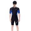 Men's Quick-Dry Summer Swimsuit: Short Sleeve, Sun Protection, Ideal for Swimming, Surfing, and Snorkeling