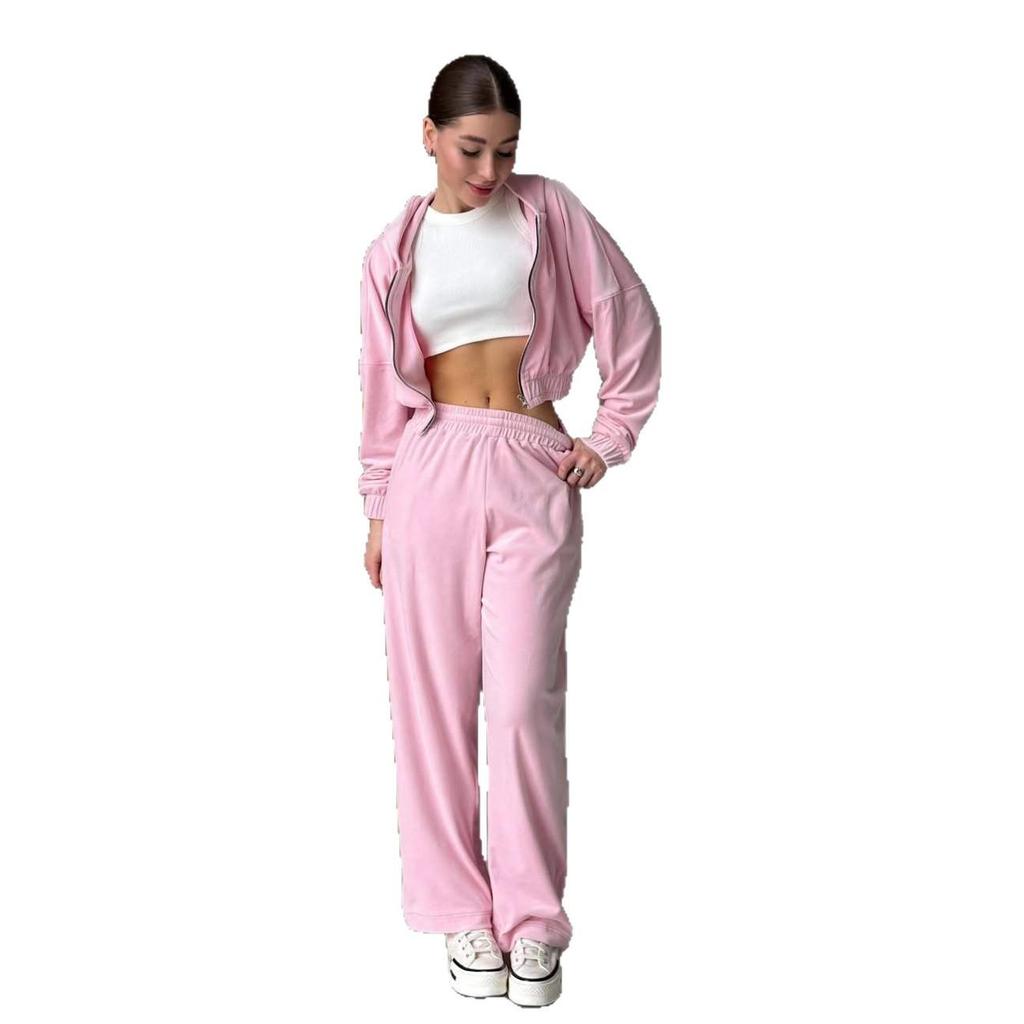 2025 Autumn Women's Hooded Casual Set: Long Sleeve & Pants
