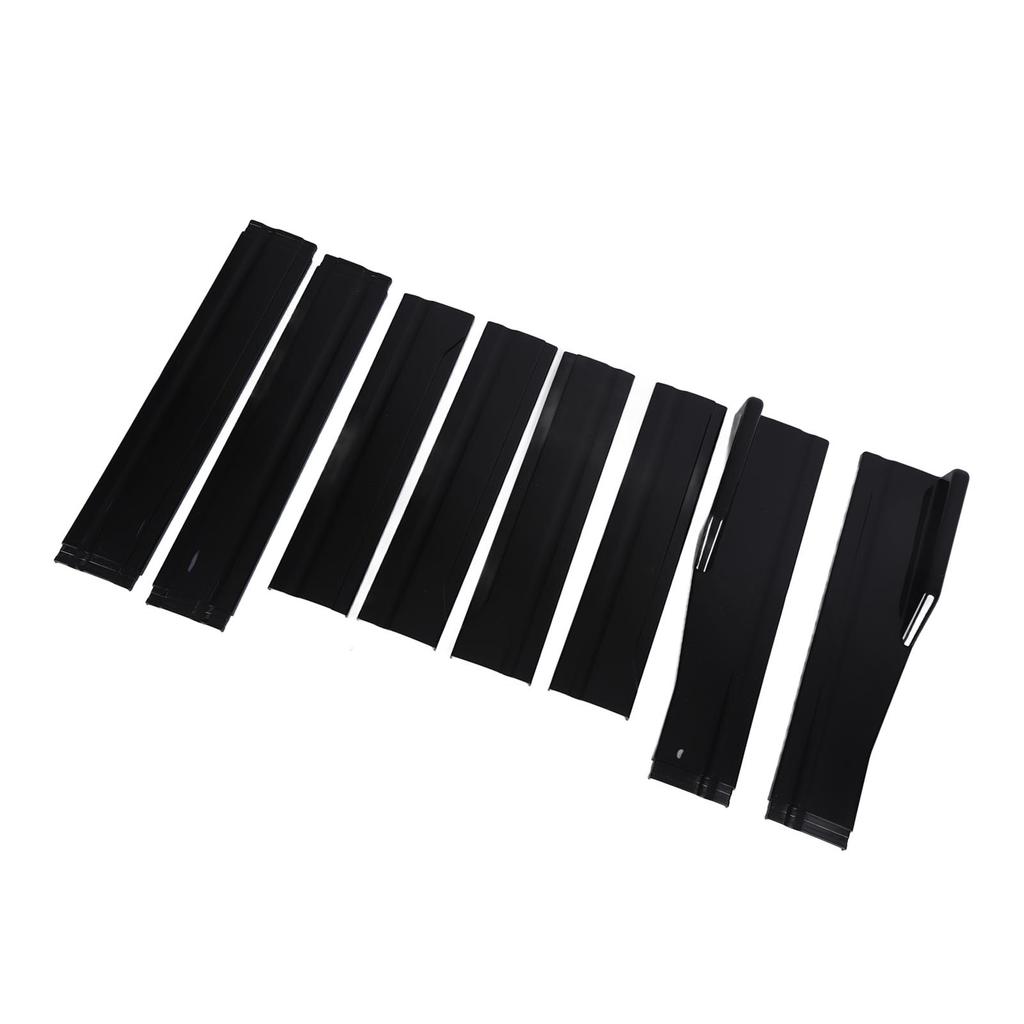 Rear Side Skirt 78.7 In Gloss Black Side Skirt Extension Rocker Panel Spoiler Lip Rocker Splitter for Universal Car